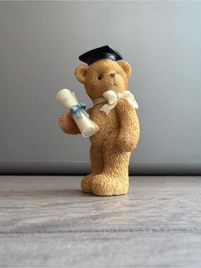 1999 Cherished Teddies "The Best Is Yet To Come" graduation figurine by Enesco